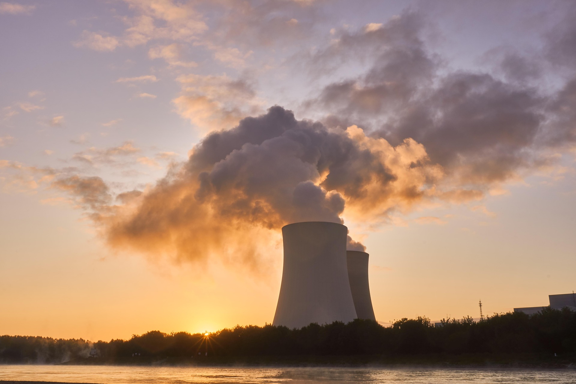 Photograph of a power station